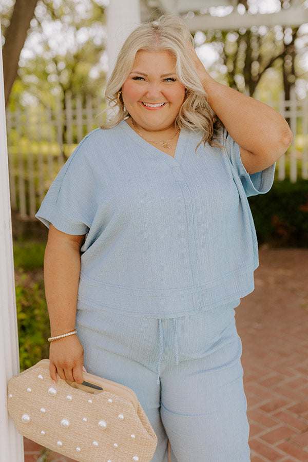 Ready For Vacay Knit Top Curves Image - 2