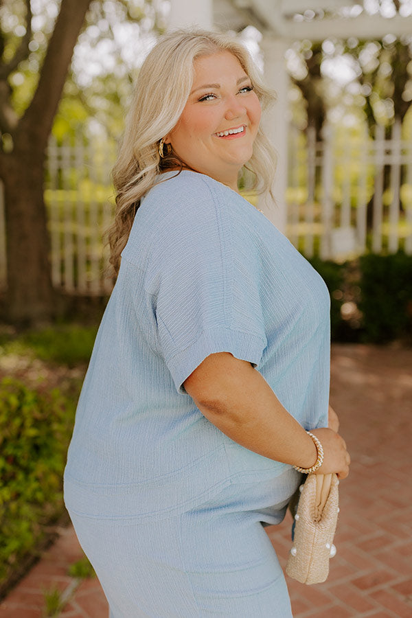 Ready For Vacay Knit Top Curves Image - 4