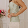 Vacay Mode Embellished Purse in White Image - 1
