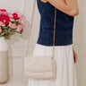 Vacay Mode Embellished Purse in White Image - 1