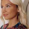 Charming Smile Drop Earrings in Mocha Image - 1