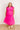  hot-pink Sunny Spritzer Tiered Midi Dress in Hot Pink Curves 