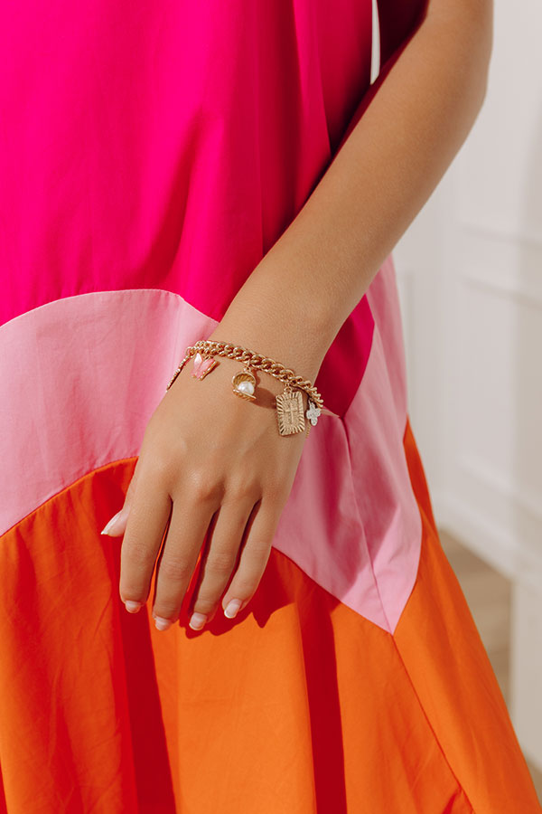 Loving Smile Charm Bracelet Image - 1
