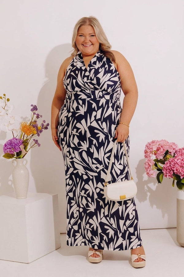 Tropical Vacay Maxi Dress Curves Image - 2