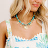  turquoise Oceanside Bliss Charm Necklace 