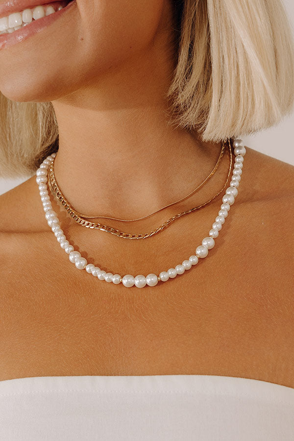 Chic A La Mode Layered Necklace