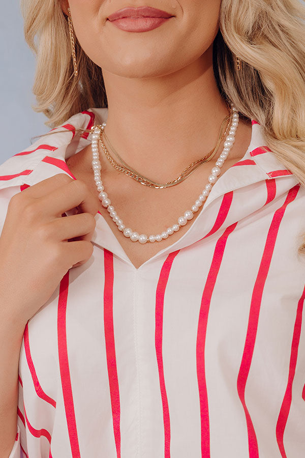 Chic A La Mode Layered Necklace