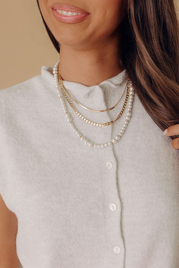 Chic A La Mode Layered Necklace