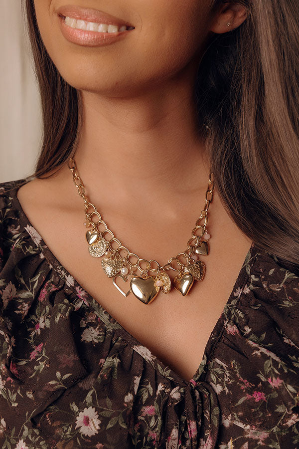 Full Of Love Charm Necklace