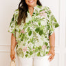 Small Town Charm Floral Top Curves Image 1
