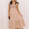 Favorite Love Story Smocked Midi Iced Latte Image 1