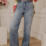 JUDY BLUE Cora High Waist Wide Leg Jean Image - 1