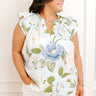 Peony Daydream Floral Top Curves Image 1