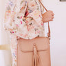 Charming Glance Faux Leather Crossbody Image - 1