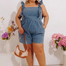 Darling Gaze Denim Romper Curves Image - 1