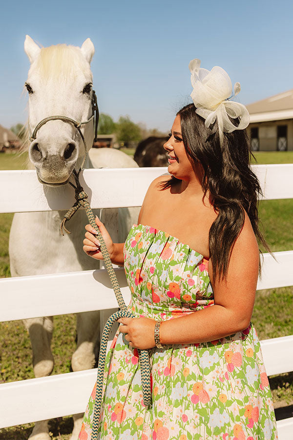 Chic Statement Derby Headband in Cream Image 1