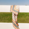 Feeling Giddy Satin Hair Scarf Image 1 ivory Feeling Giddy Satin Hair Scarf 