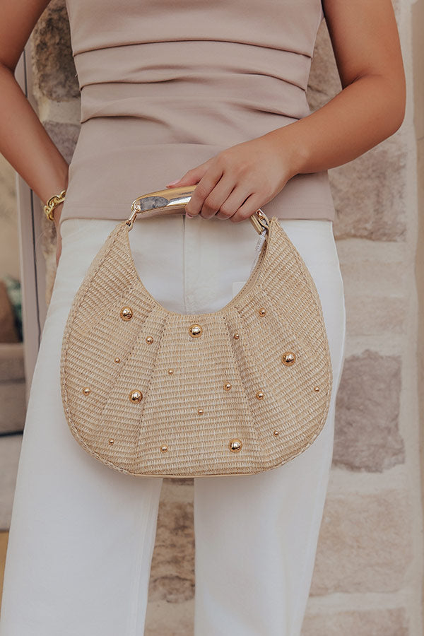 Delilah Raffia Woven Tote