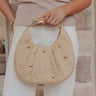Delilah Raffia Woven Tote Image - 1