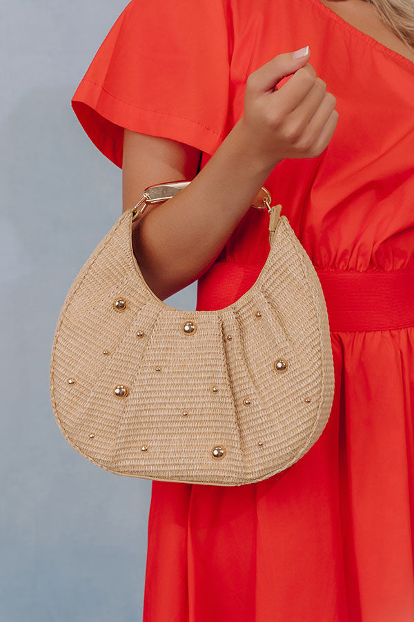 Delilah Raffia Woven Tote