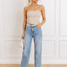 The Audrey High Waist Straight Leg Jean Image 1