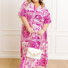 Bali Bliss Floral Midi Dress Curves Image 1