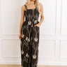 Palms Away Embroidered Jumpsuit Image 1