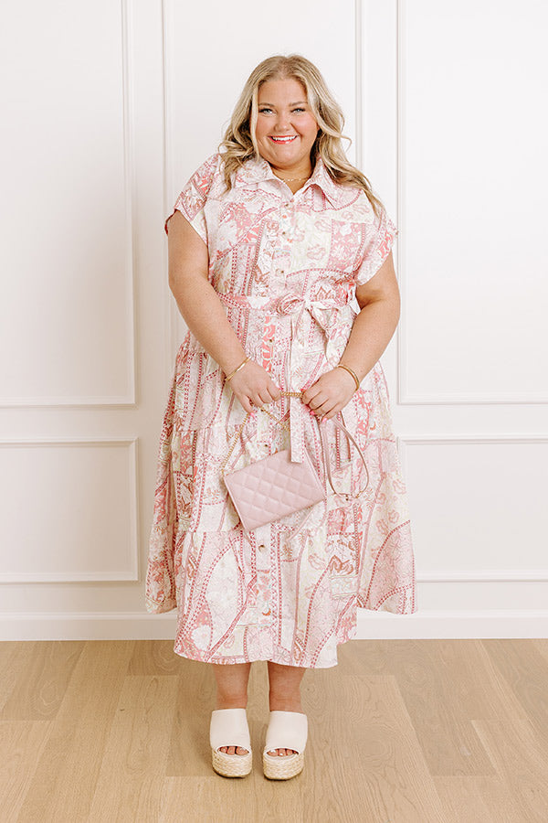 Radiant Garden Floral Maxi Dress Curves Image 2