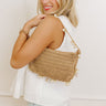 Seashore Symphony Woven Purse in Brown Image 1