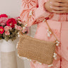 Steph Woven Purse in Brown Image - 1