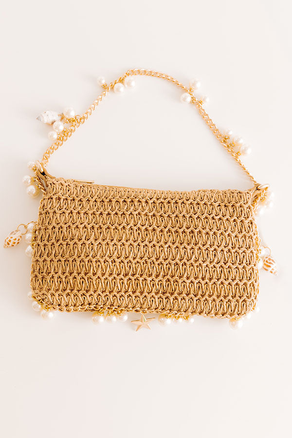 Steph Woven Purse in Brown Image - 2