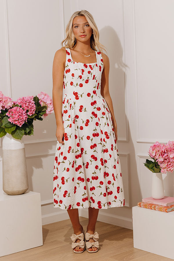 Mon Cheri Midi Dress Image - 2