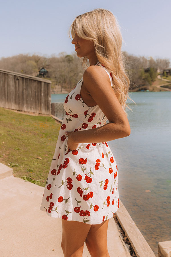 Merci Mon Cherry Mini Dress Merci Mon Cherry Mini Dress