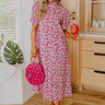 Blooming Views Floral Midi Dress Image 1