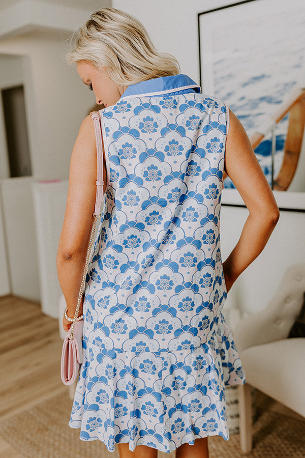 into the groove mini dress Get Into The Groove Floral Mini Dress in Sky Blue L / Sky Blue