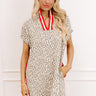 Cafe On Broadway Leopard Mini Dress Image 1