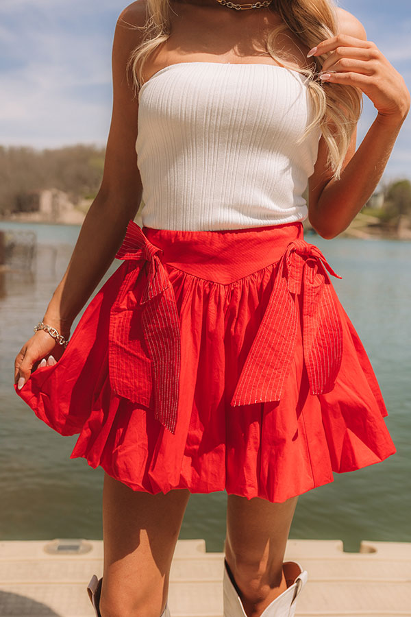 Liberty Lane High Waist Mini Skirt Image 2