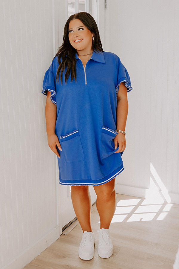 Everyday Ease Ruffled Mini Dress Curves Image 2