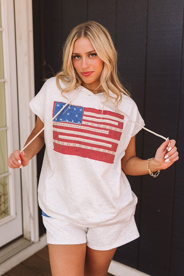 Americana Charm Embroidered Sweater Image 5