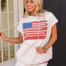 Americana Charm Embroidered Sweater Image 1