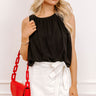 Coastal Daydream Top in Black Image 1
