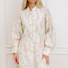 Honey Haze Floral Eyelet Mini Dress Image 1