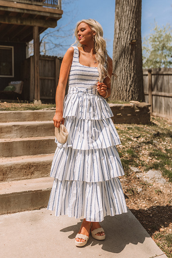 Bay Breeze Tiered Midi Dress Image 1