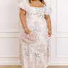 Wrapped in Romance Eyelet Floral Maxi Dress Curves Image 1