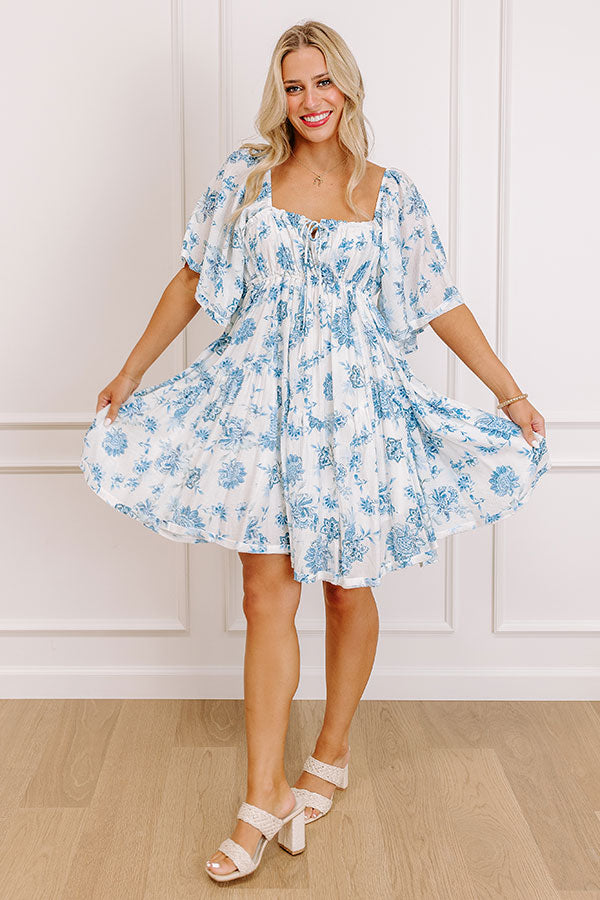 Petal Pop Floral Mini Dress Image 1