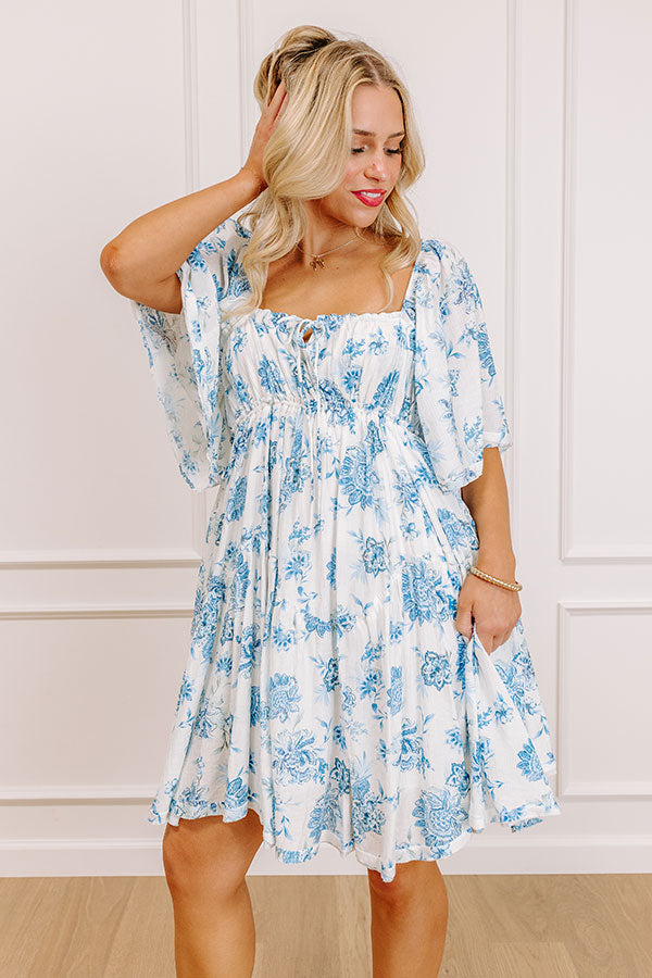 Petal Pop Floral Mini Dress Image 2