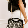 Boho Moment Crochet Purse In Black Image 1