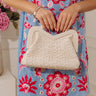 Boho Moment Crochet Purse In Cream Image - 1