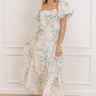 Wrapped in Romance Eyelet Floral Maxi Dress Image 1