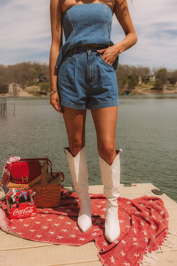 Park Day Chic High Waist Shorts Image 1